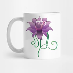 Lotus Om Mug